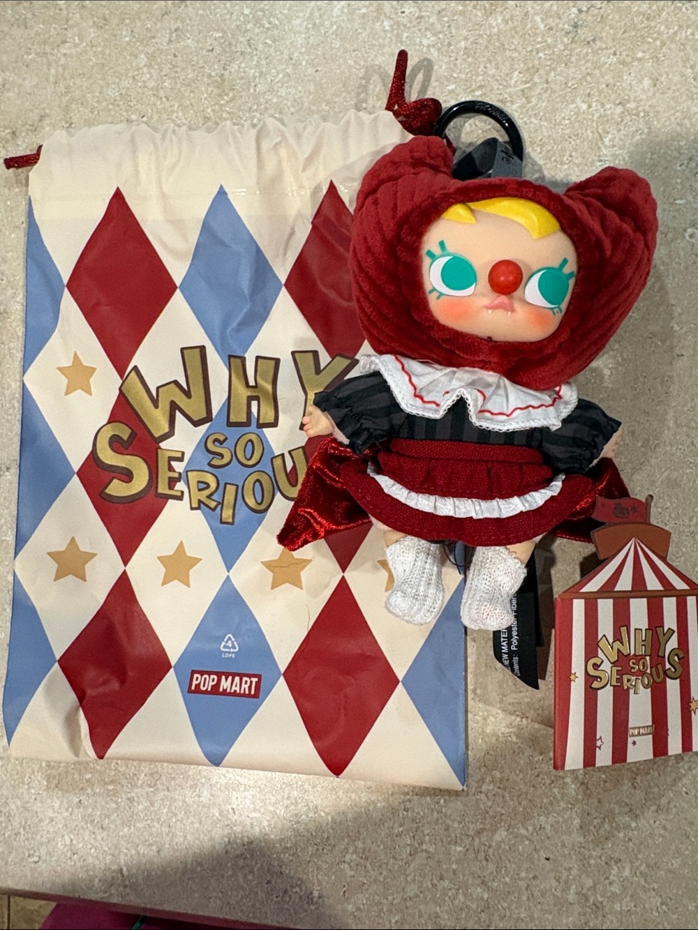 'Why So Serious' Popmart Crimson Dancer Molly